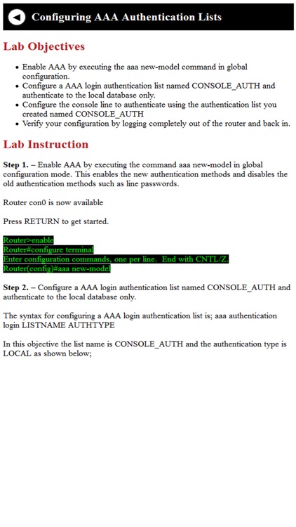 Lab guide for CCNA