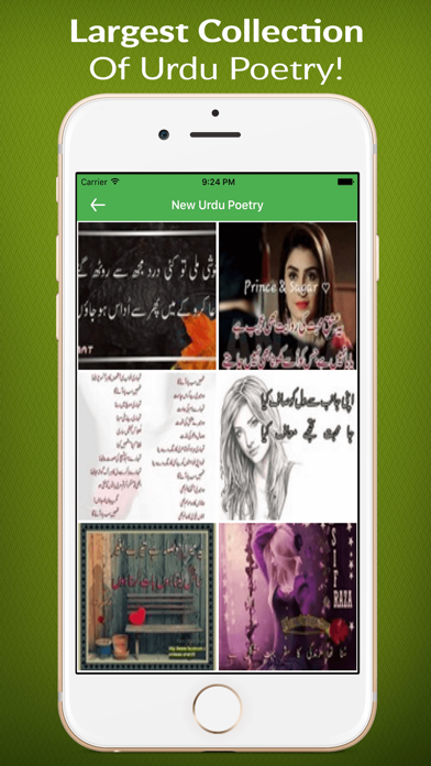How to cancel & delete New Urdu Poetry from iphone & ipad 2