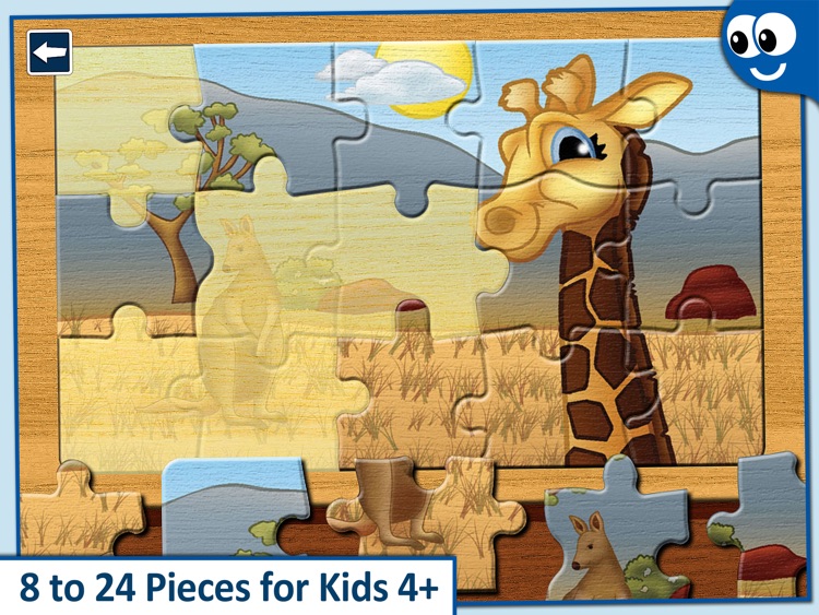 Kids Puzzles 4+: Jigsaw Puzzle School Learning Game for Preschoolers and Toddlers to Develop Concentration and Problem Solving Skills