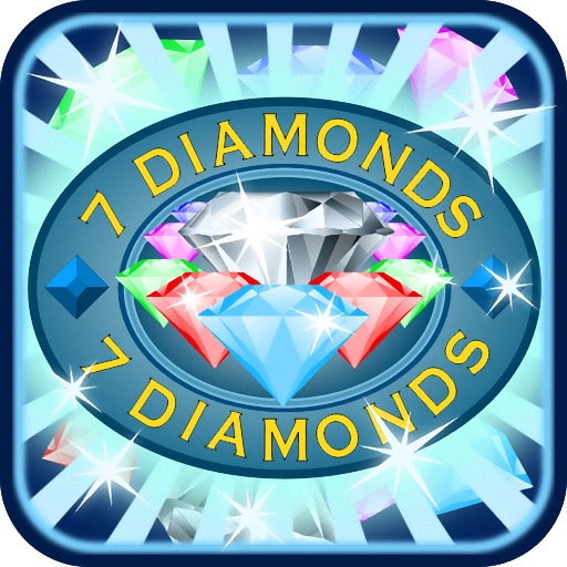 7 Diamonds slot machine icon