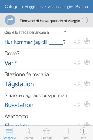 Swedish Video Dictionary - Translate, Learn and Speak with Video Phrasebook screenshot 2