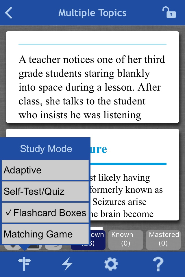 Physiology Lange Flash Cards screenshot 4