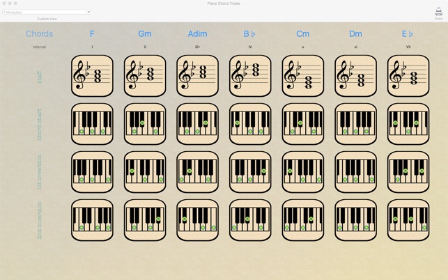 Triad chord collector mac os x