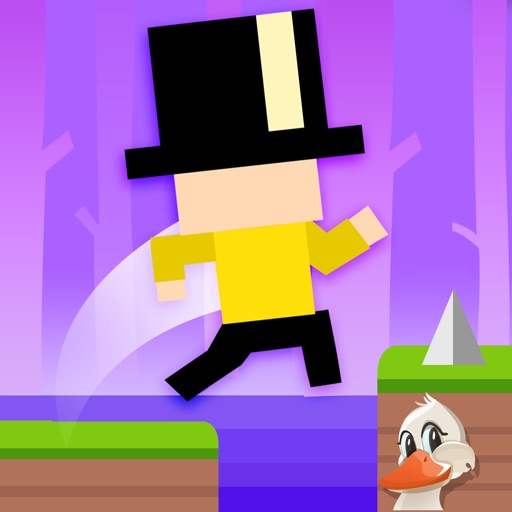 Happy Mr Jump: Endless Arcade Running Game Icon