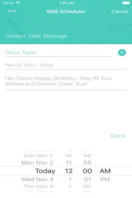 Game screenshot Simple SMS Scheduler - Auto Text Message Sending Timer apk
