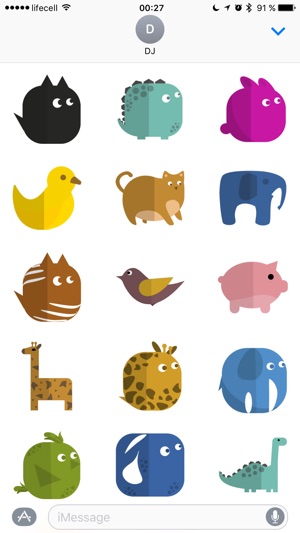 Simple Animal Stickers(圖4)-速報App