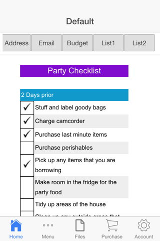 Party Plan screenshot 4