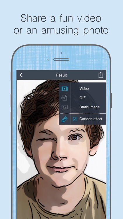 Cartoon Face - video effects & photo filters: face screenshot-4