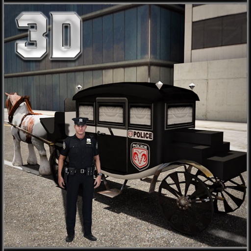 Police Horse Cart Simulator icon