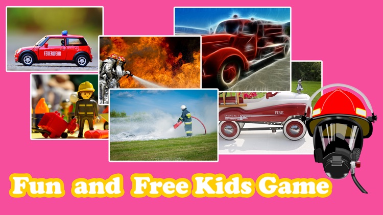 Fireman Jigsaw Puzzles - Preschool Education Games Free