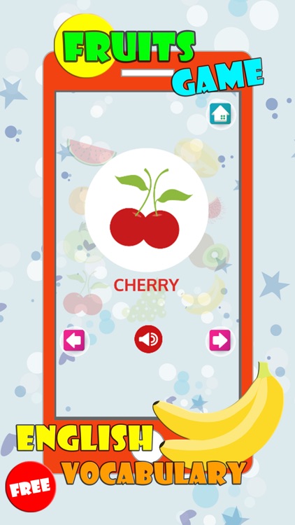 Fruits Connect Word Picture Matching Puzzles Games