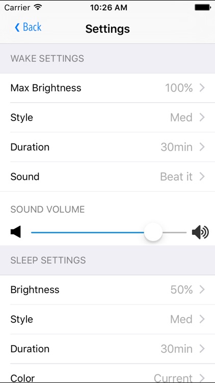 UpLight - Sunrise Alarm App screenshot-3