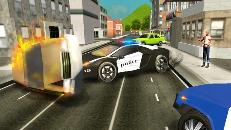 Extreme police sports car crime chase 3D -  Ultimate Crime Patrol Game screenshot-3