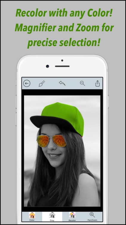 Color Splash Effect.s Pro - Photo Editor for Selective Recolor on Grayscale Image