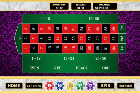 `` A Cheval Double Zero European Style Vegas Casino Roulette Wheel screenshot 2