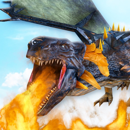 Monster Dragon War: Dragons in village of warriors 'A fighting game' Icon