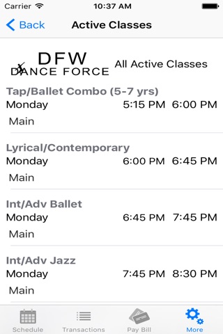 DFW Dance Force screenshot 2