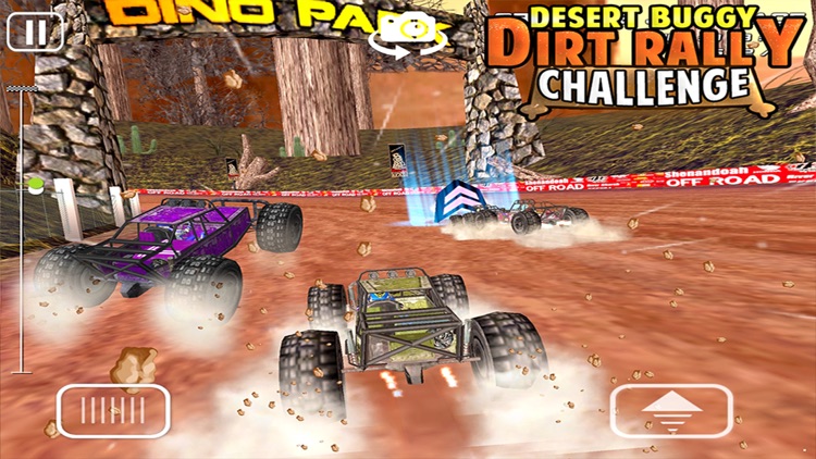 Desert Buggy Dirt Rally Challenge - Top 3D Racing screenshot-3