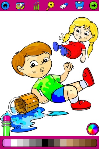 Nursery Rhymes Coloring Pages For Kids & Toddlers screenshot 4