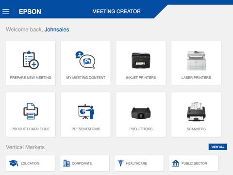 Epson Meeting Creator screenshot 2
