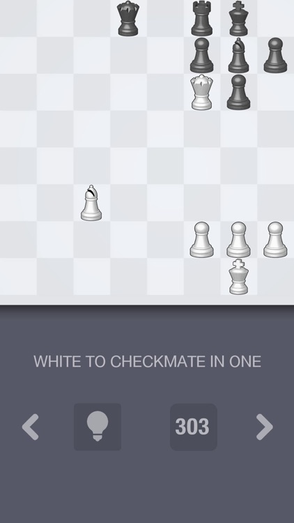 Checkmate in One - 303 Chess Puzzles FREE