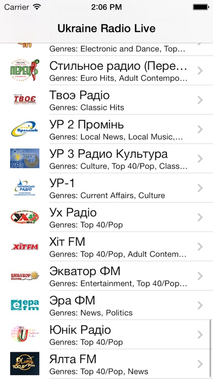 Ukraine Radio Live Player (Ukrainian / українська)