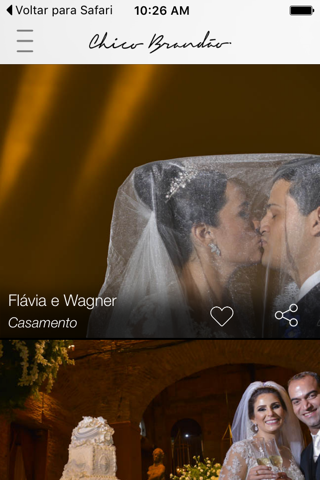 Chico Brandão - Fotografia, Filmagem, Casamento screenshot 2