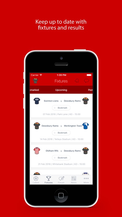 Fan App for Dewsbury Rams