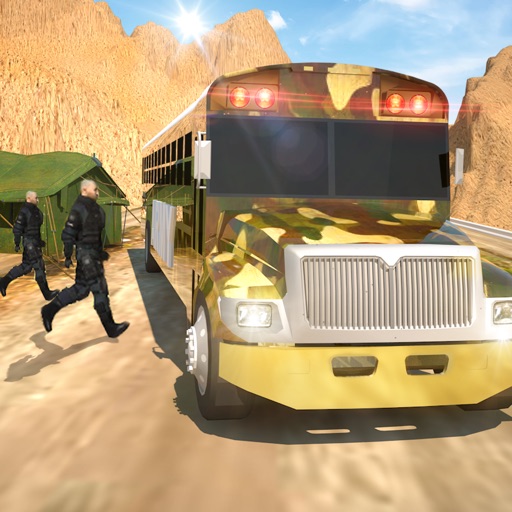 Offroad Army Bus Simulator 3D - Realistic Driving & Transport Military Intelligence Officials iOS App