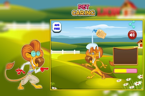 Pet Caring Lion screenshot 2