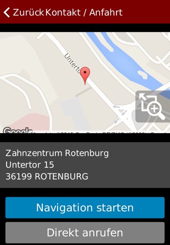 Zahnzentrum Rotenburg a. d. F. screenshot 3