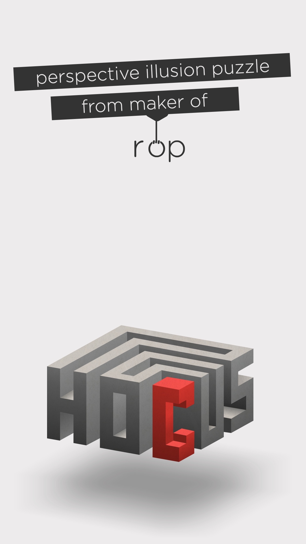Screenshot do app hocus.