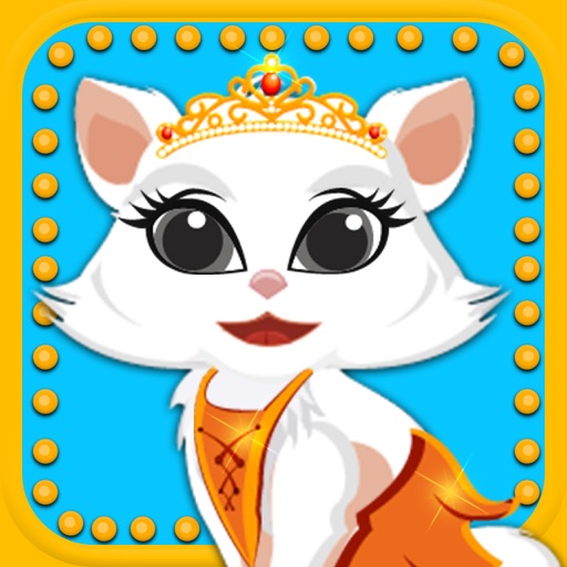 Cute Kitty Pet Salon – crazy hot fashion pussy cat dress up makeup free game for Girls Kids teens icon