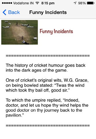 AAA Cricket Sport - Guide to game, players, record screenshot 2