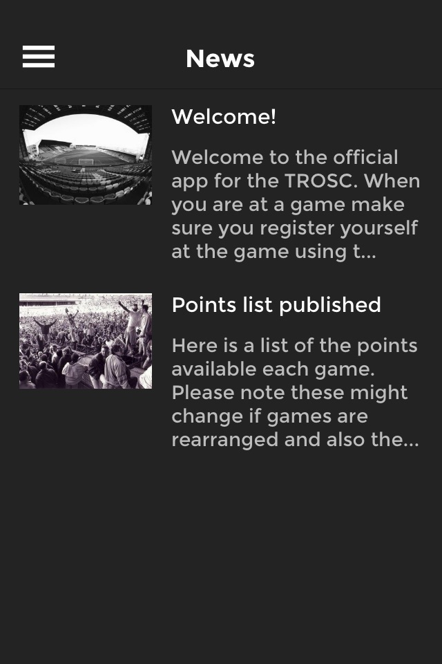 Tranmere Rovers Official Supporters Club App screenshot 2