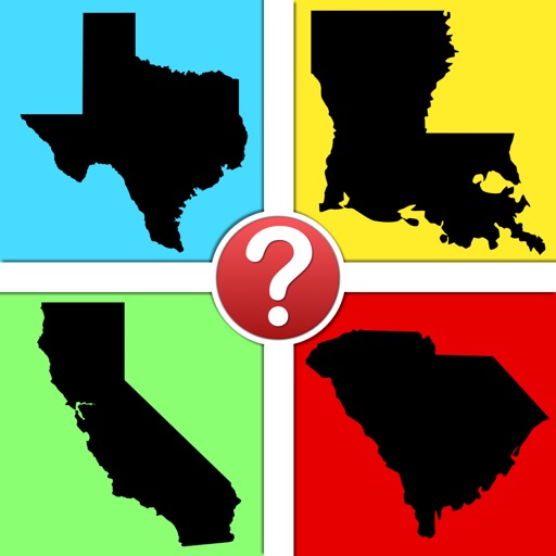 Murica States Map Pic Quiz - USA Geography