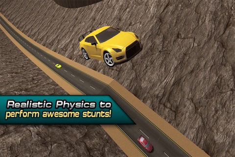 Crazy Offroad Hill Car Stunts 3D - Realistic Ramps Jump, Drifting & Driving Simulator screenshot 4