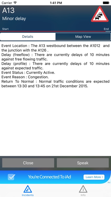 Traffic Stat - Road Alerts