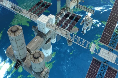 3D Space Walk Shuttle Simulator screenshot 2