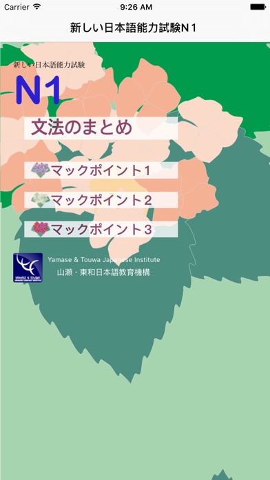 新しい日本語能力試験N1-文法のまとめ screenshot1