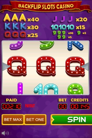 Backflip Slots Casino screenshot 2