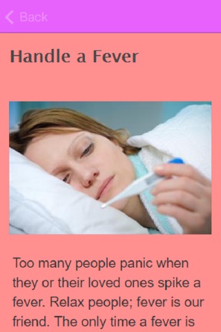 How To Treat A Fever screenshot 2