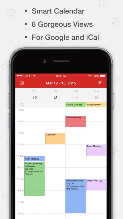 Tiny Calendar - Sync with Google Calendar screenshot-0