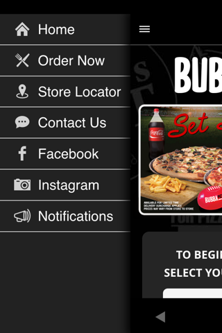 Bubba Pizza Ordering App screenshot 2