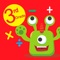 3rd Grade Math Games - multiplication and division the game Monster math series, math practice, teaching, young children