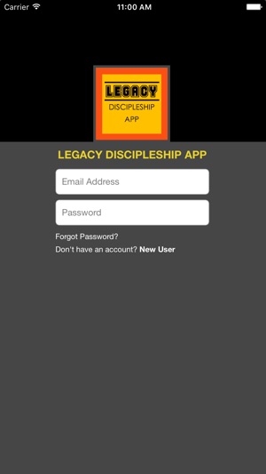 LEGACY Discipleship App