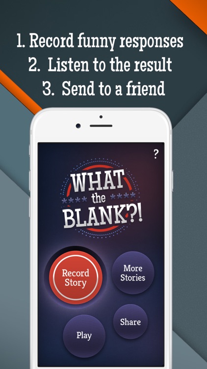 What the BLANK?! Audio Ad Libs