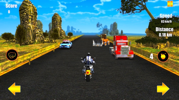 Chase The Traffic Moto screenshot-3