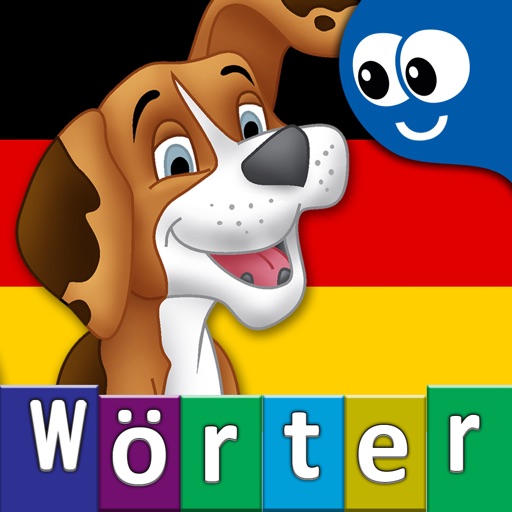 German First Words with Phonics: Kids Preschool Spelling & Learning Game