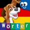 German First Words with Phonics: Kids Preschool Spelling & Learning Game